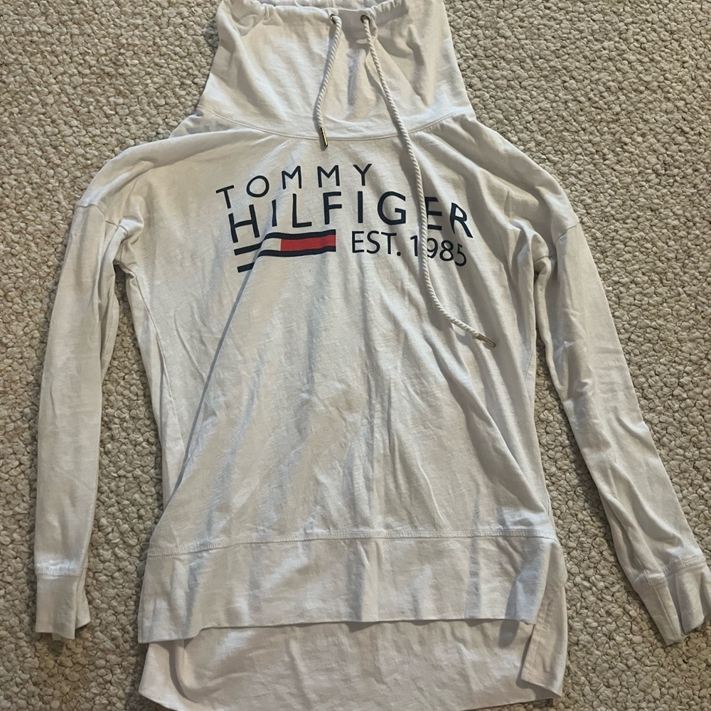 White, light cute hoodie!